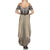 Vintage Western Cowboy Summer Maxi Dress Brown Version - Wonder Print Shop