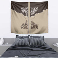 Vintage Western Cowboy Tapestry Brown Version - Wonder Print Shop