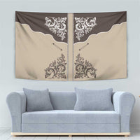 Vintage Western Cowboy Tapestry Brown Version - Wonder Print Shop