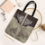 Vintage Western Cowboy Tote Bag Brown Version - Wonder Print Shop
