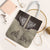 Vintage Western Cowboy Tote Bag Brown Version - Wonder Print Shop