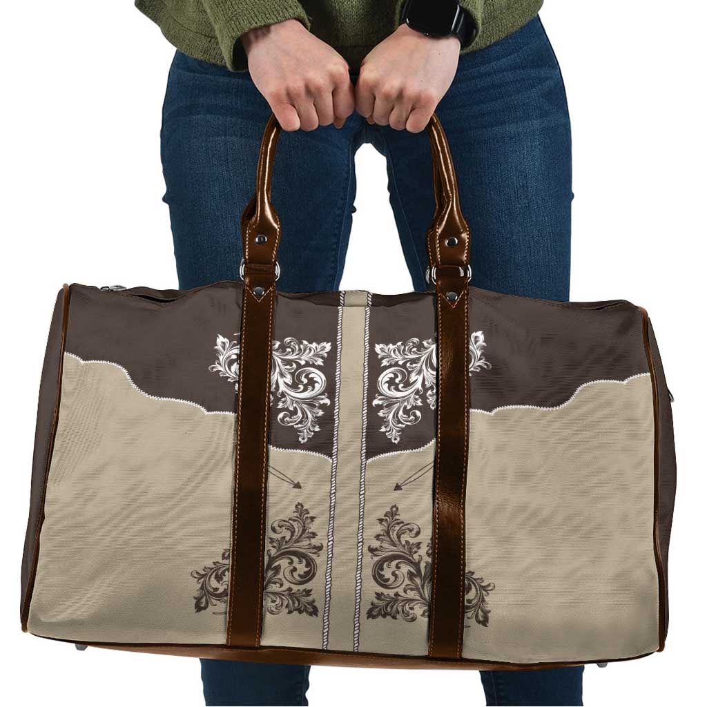 Vintage Western Cowboy Travel Bag Brown Version - Wonder Print Shop