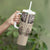 Vintage Western Cowboy Tumbler With Handle Brown Version - Wonder Print Shop