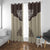 Vintage Western Cowboy Window Curtain Brown Version - Wonder Print Shop
