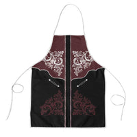 Vintage Western Cowboy Apron Black Version - Wonder Print Shop