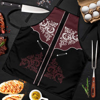 Vintage Western Cowboy Apron Black Version - Wonder Print Shop