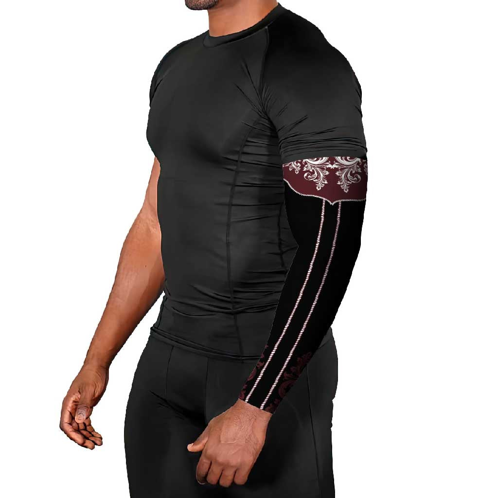 Vintage Western Cowboy Arm Sleeves Black Version - Wonder Print Shop