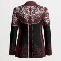 Vintage Western Cowboy Blazer Black Version - Wonder Print Shop