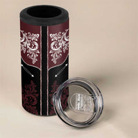 Vintage Western Cowboy 4 in 1 Can Cooler Tumbler Black Version - Wonder Print Shop