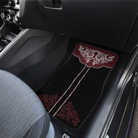 Vintage Western Cowboy Car Mats Black Version - Wonder Print Shop