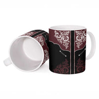 Vintage Western Cowboy Ceramic Mug Black Version - Wonder Print Shop