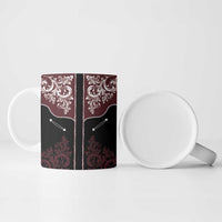 Vintage Western Cowboy Ceramic Mug Black Version - Wonder Print Shop