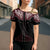 Vintage Western Cowboy Cross Shoulder Shirt Black Version - Wonder Print Shop