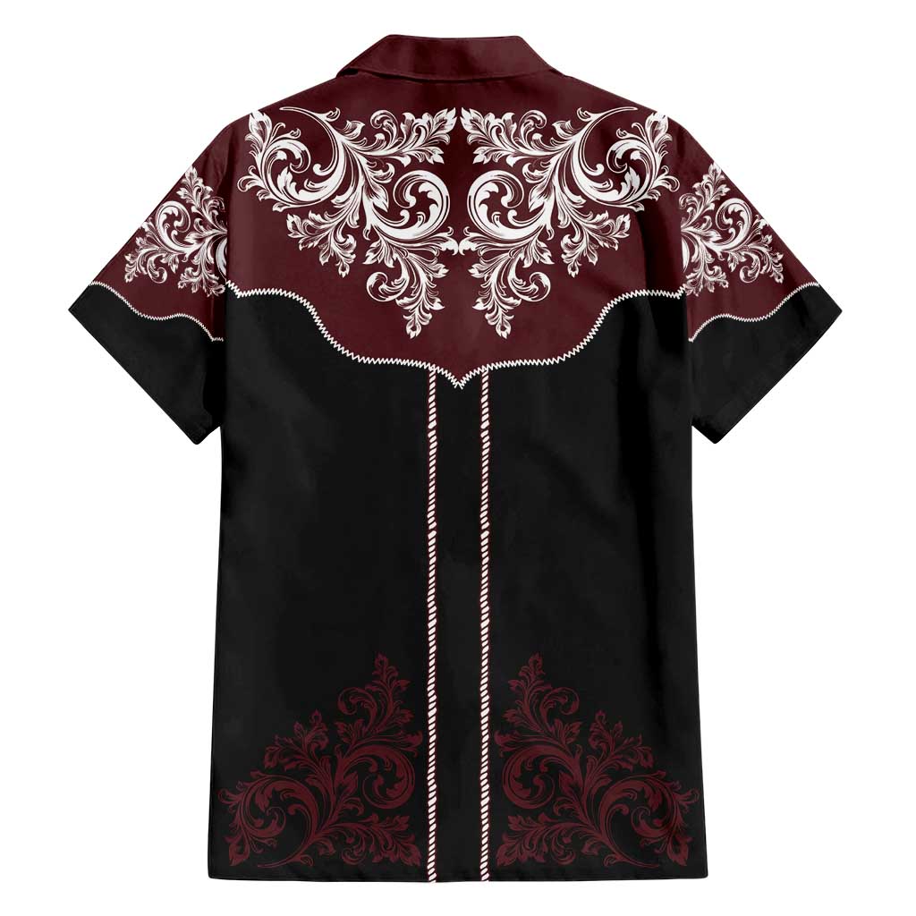 Vintage Western Cowboy Hawaiian Shirt Black Version - Wonder Print Shop