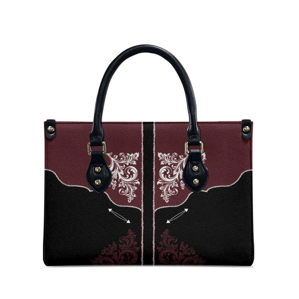 Vintage Western Cowboy Leather Bag Black Version - Wonder Print Shop