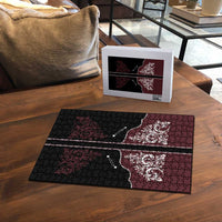 Vintage Western Cowboy Puzzle Black Version - Wonder Print Shop