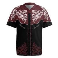 Vintage Western Cowboy Rugby Jersey Black Version - Wonder Print Shop