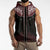 Vintage Western Cowboy Sleeveless Hoodie Black Version - Wonder Print Shop