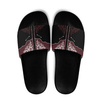 Vintage Western Cowboy Slide Sandals Black Version - Wonder Print Shop