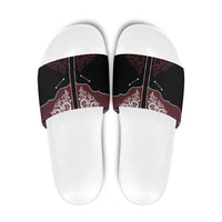 Vintage Western Cowboy Slide Sandals Black Version - Wonder Print Shop