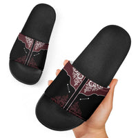 Vintage Western Cowboy Slide Sandals Black Version - Wonder Print Shop