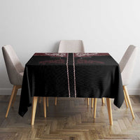 Vintage Western Cowboy Tablecloth Black Version - Wonder Print Shop