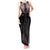 Vintage Western Cowboy Tank Maxi Dress Black Version - Wonder Print Shop