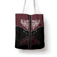 Vintage Western Cowboy Tote Bag Black Version - Wonder Print Shop