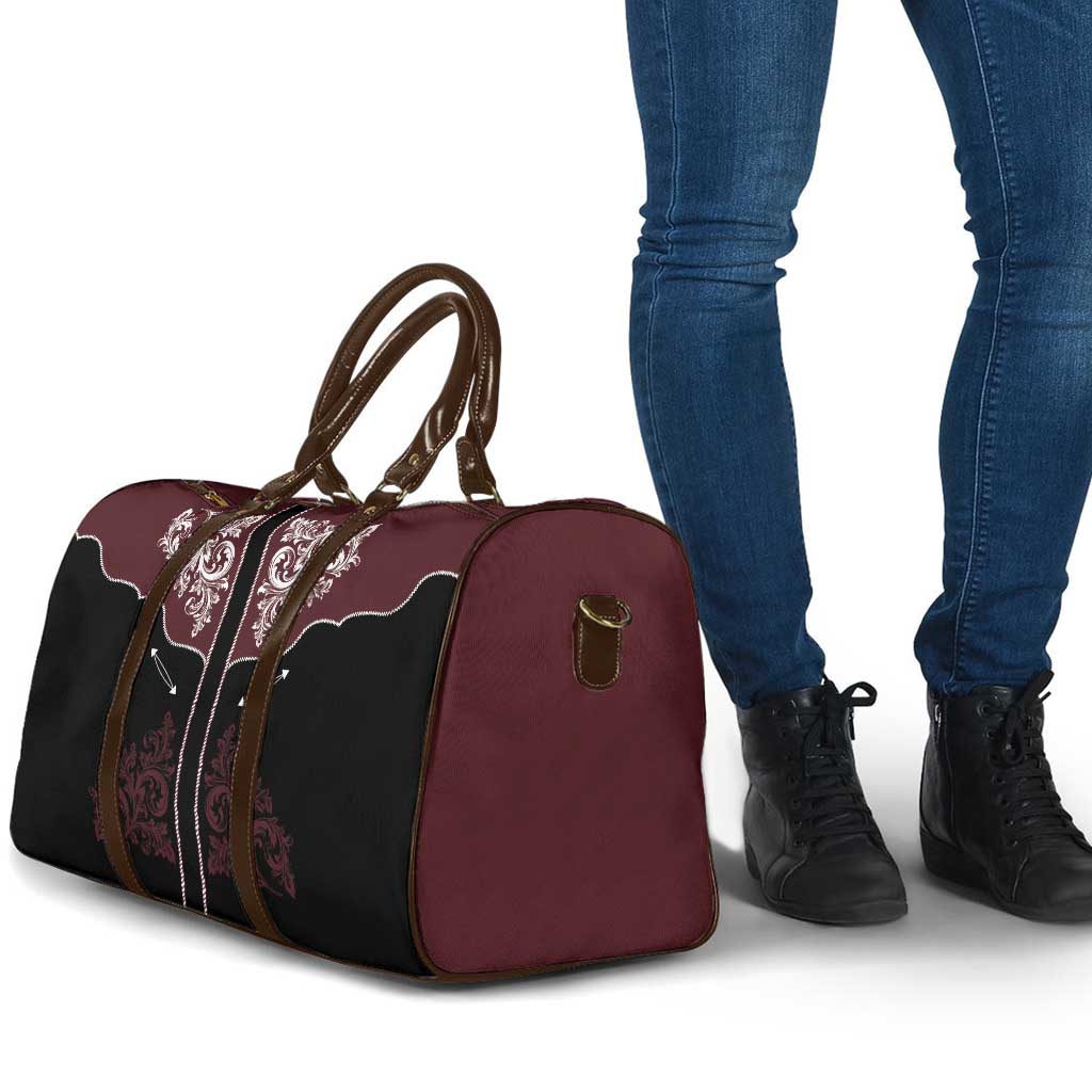 Vintage Western Cowboy Travel Bag Black Version - Wonder Print Shop