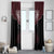 Vintage Western Cowboy Window Curtain Black Version - Wonder Print Shop