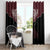 Vintage Western Cowboy Window Curtain Black Version - Wonder Print Shop