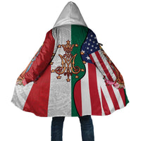 Guadalupe Virgin Mary Cloak Mexican American Flag - Wonder Print Shop