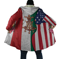 Guadalupe Virgin Mary Cloak Mexican American Flag - Wonder Print Shop