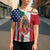 Guadalupe Virgin Mary Cross Shoulder Shirt Mexican American Flag - Wonder Print Shop