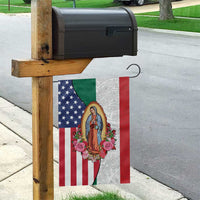 Guadalupe Virgin Mary Garden Flag Mexican American Flag - Wonder Print Shop