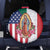 Guadalupe Virgin Mary Spare Tire Cover Mexican American Flag - Wonder Print Shop