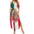 Guadalupe Virgin Mary Summer Maxi Dress Mexican American Flag - Wonder Print Shop