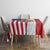 Guadalupe Virgin Mary Tablecloth Mexican American Flag - Wonder Print Shop