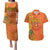 Happy Diwali India Couples Matching Puletasi and Hawaiian Shirt With Rangoli Patterns - Wonder Print Shop