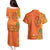 Happy Diwali India Couples Matching Puletasi and Hawaiian Shirt With Rangoli Patterns - Wonder Print Shop