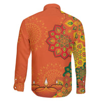 Happy Diwali India Family Matching Puletasi and Hawaiian Shirt With Rangoli Patterns - Wonder Print Shop