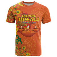 Happy Diwali India T Shirt With Rangoli Patterns - Wonder Print Shop