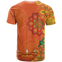 Happy Diwali India T Shirt With Rangoli Patterns - Wonder Print Shop