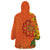 Happy Diwali India Wearable Blanket Hoodie With Rangoli Patterns - Wonder Print Shop