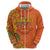 Happy Diwali India Zip Hoodie With Rangoli Patterns - Wonder Print Shop