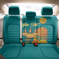 Personalized India Diwali Back Car Seat Cover Festival Of Light With Diya - Wonder Print Shop