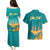 Personalized India Diwali Couples Matching Puletasi and Hawaiian Shirt Festival Of Light With Diya - Wonder Print Shop