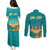 Personalized India Diwali Couples Matching Puletasi and Long Sleeve Button Shirt Festival Of Light With Diya - Wonder Print Shop