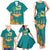Personalized India Diwali Family Matching Tank Maxi Dress and Hawaiian Shirt Festival Of Light With Diya - Wonder Print Shop