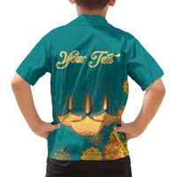 Personalized India Diwali Hawaiian Shirt Festival Of Light With Diya - Wonder Print Shop